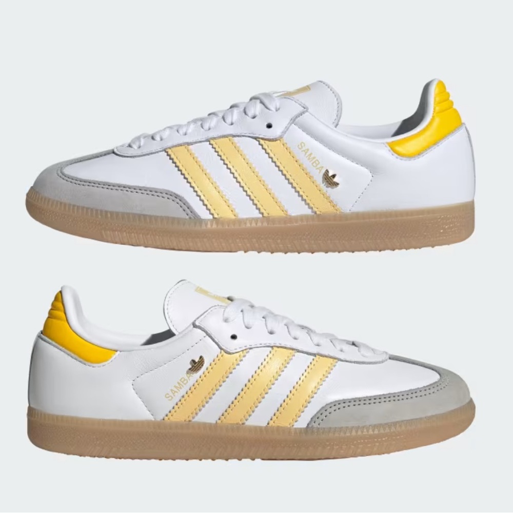 🌝 ADIDAS SAMBA YELLOW GOLD 🌝